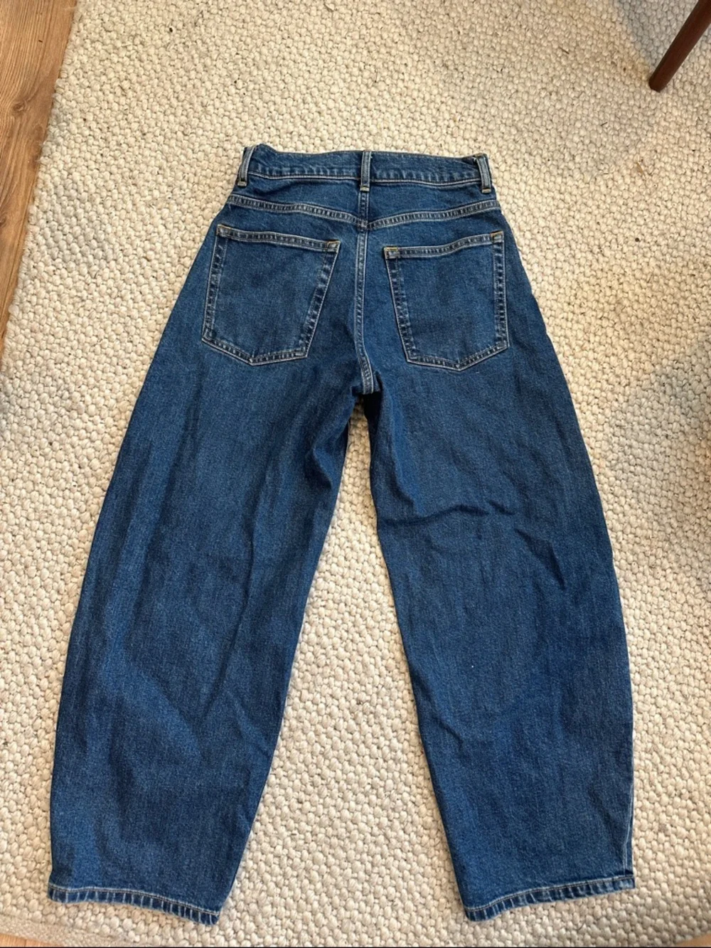 Everlane barrel jeans “the way high curve”